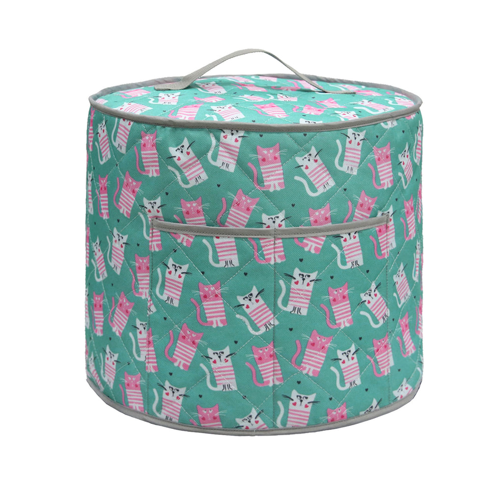 High-pressure Rice Cooker Dust Cover Kitchen with cute cat design, protecting appliance from dust and dirt.
