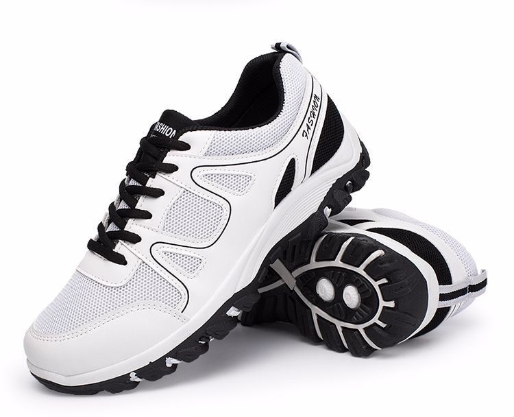 Fashion Men's casual Fashion shoes in white and black design, perfect for modern style and everyday comfort.