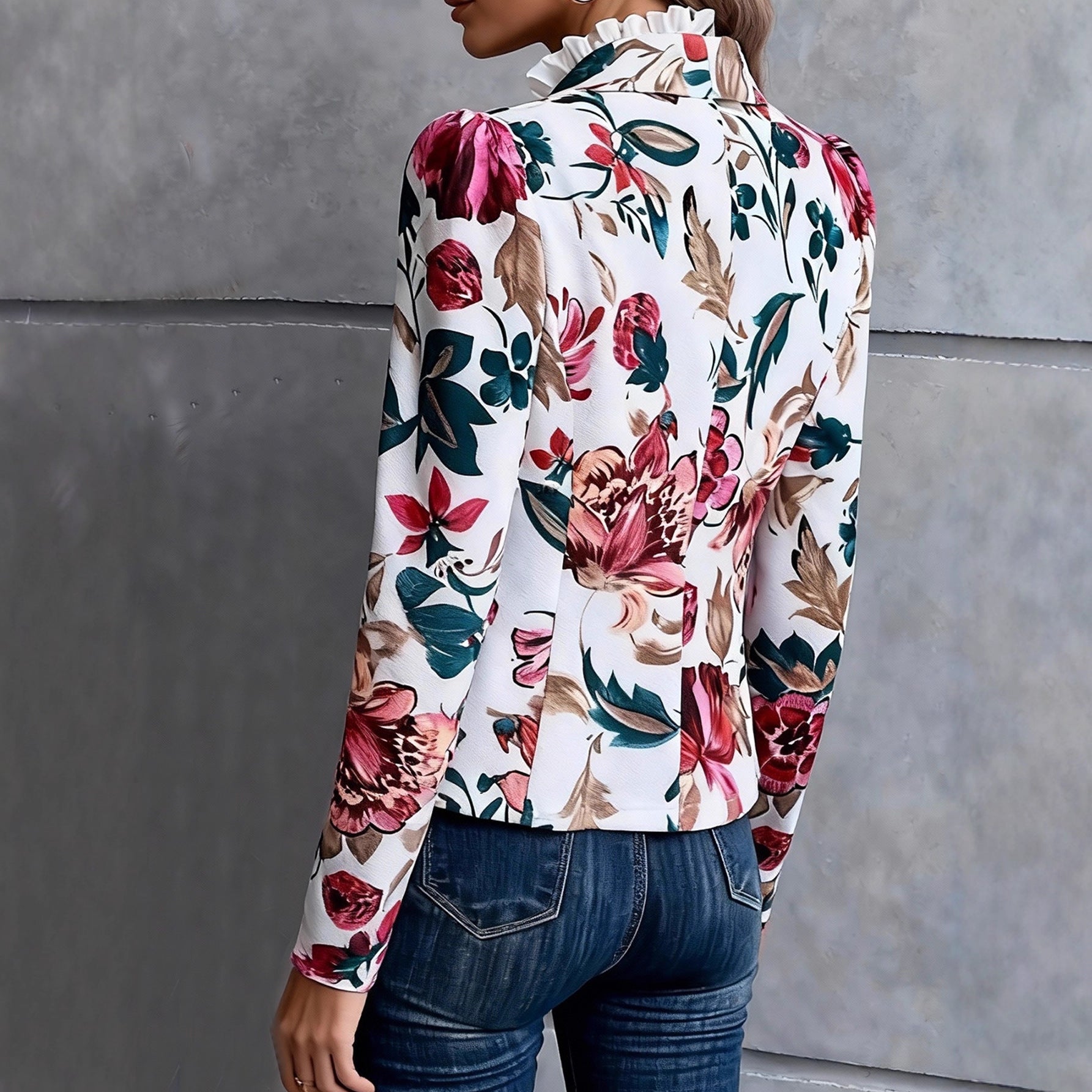 Women's Commuter Fashion Casual All-Match Jacket Top