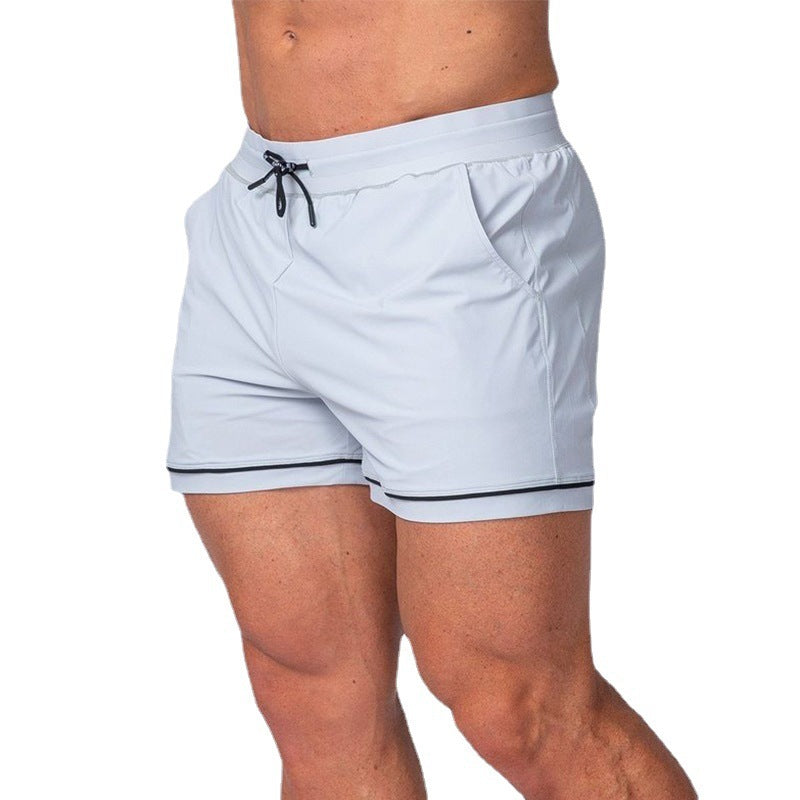 Sport Running Training Outdoor Beach Shorts model showcasing comfort and style for active lifestyles.