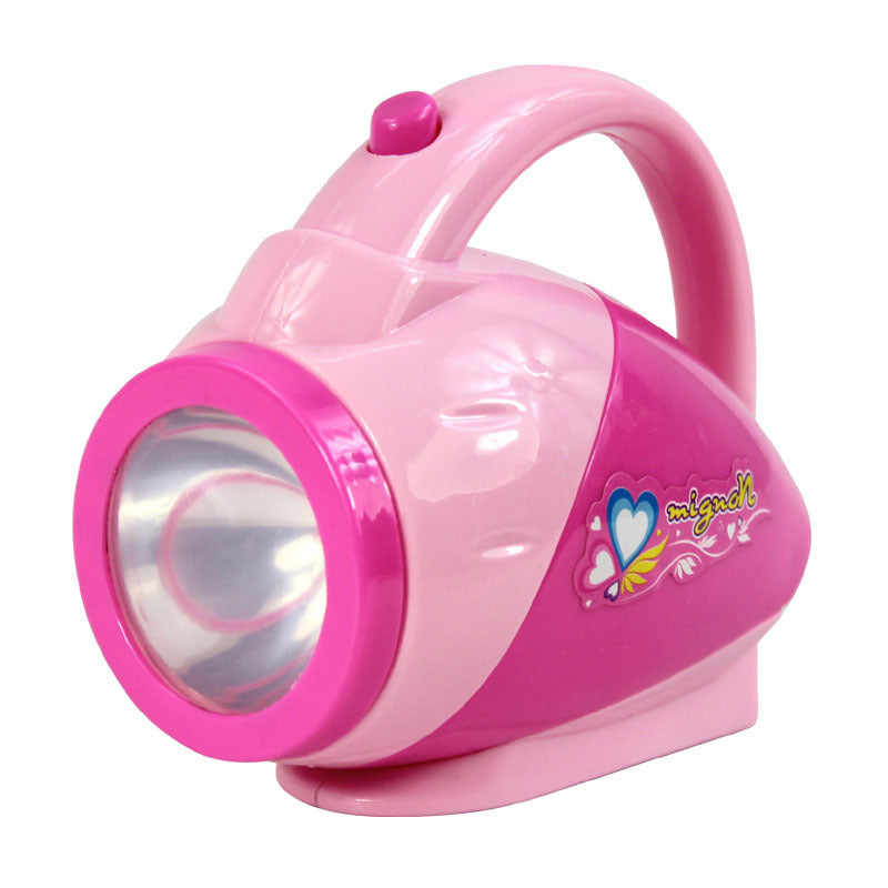 Children's Mini Girl Simulation Play House toy lantern in pink color for imaginative play and creativity.