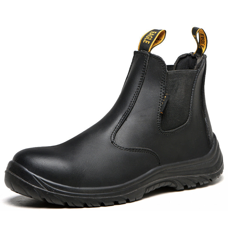 Leather safety shoes boots safety work shoes designed for comfort and durability in tough environments.