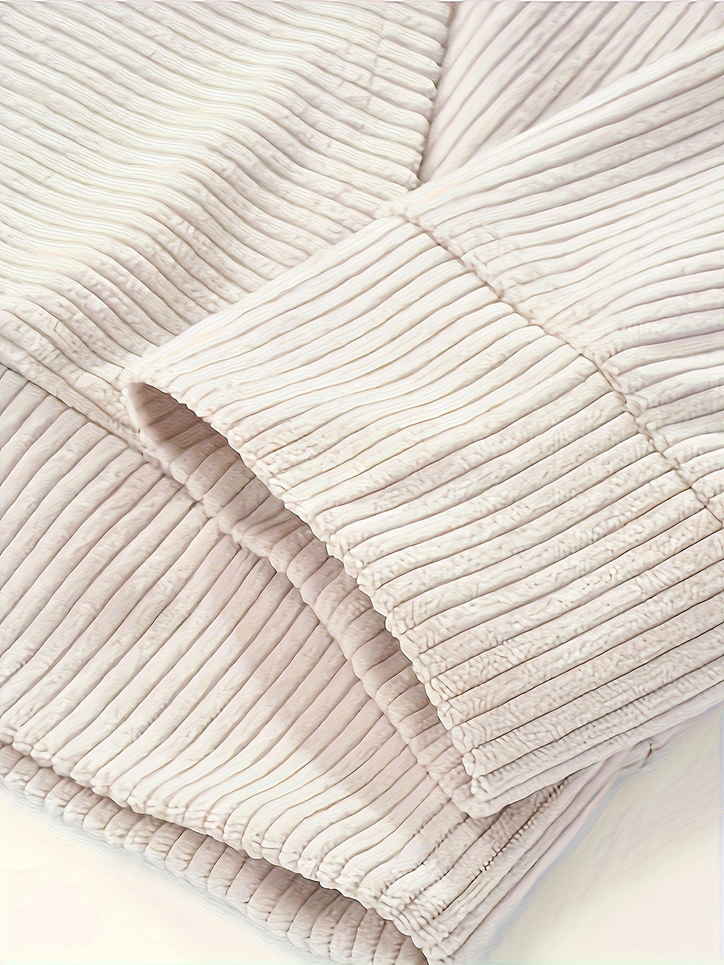 Close-up of the jacquard fabric texture of the Jacquard Round Neck Hoodie For Men And Women.