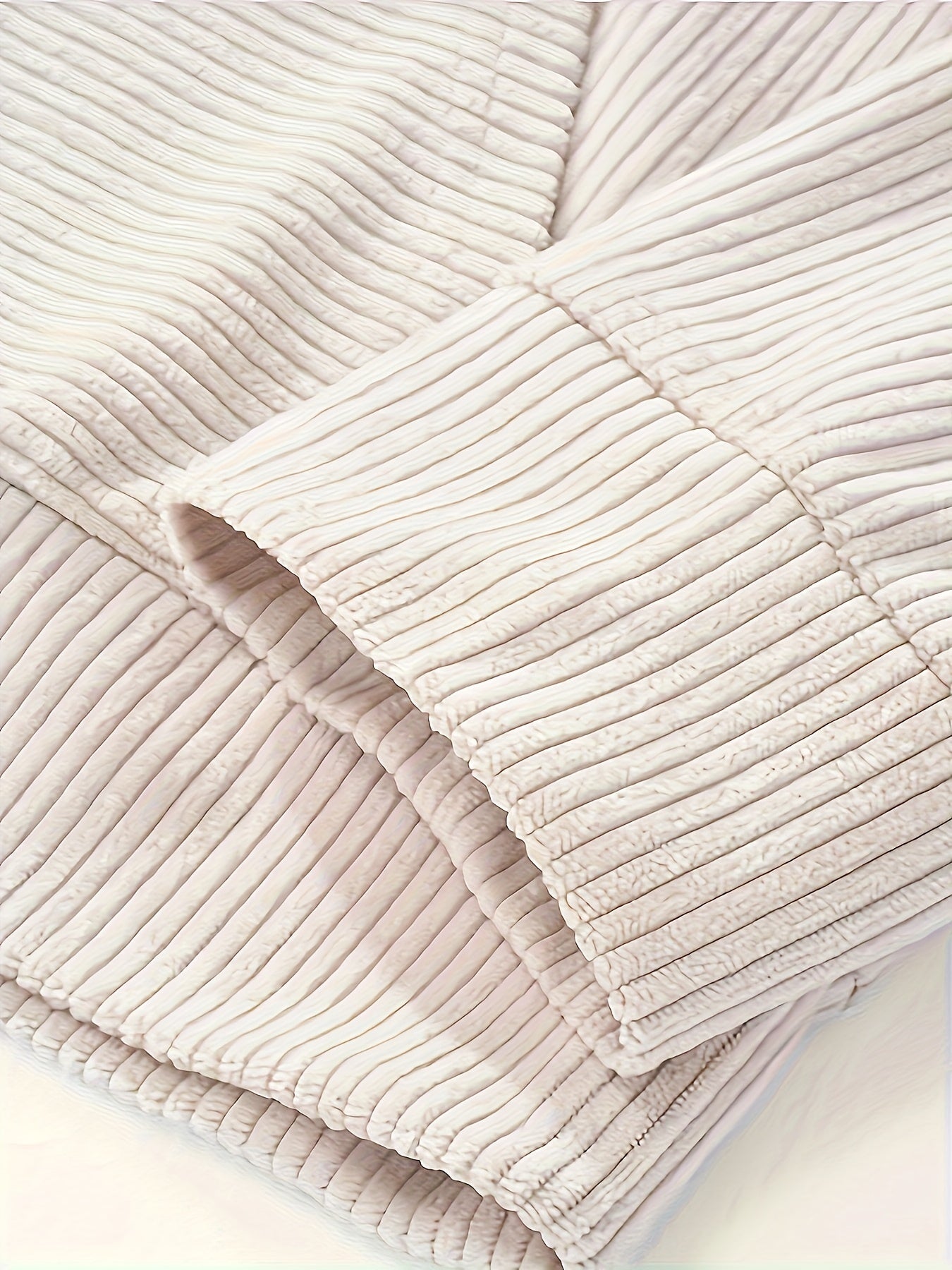 Close-up of the jacquard fabric texture of the Jacquard Round Neck Hoodie For Men And Women.