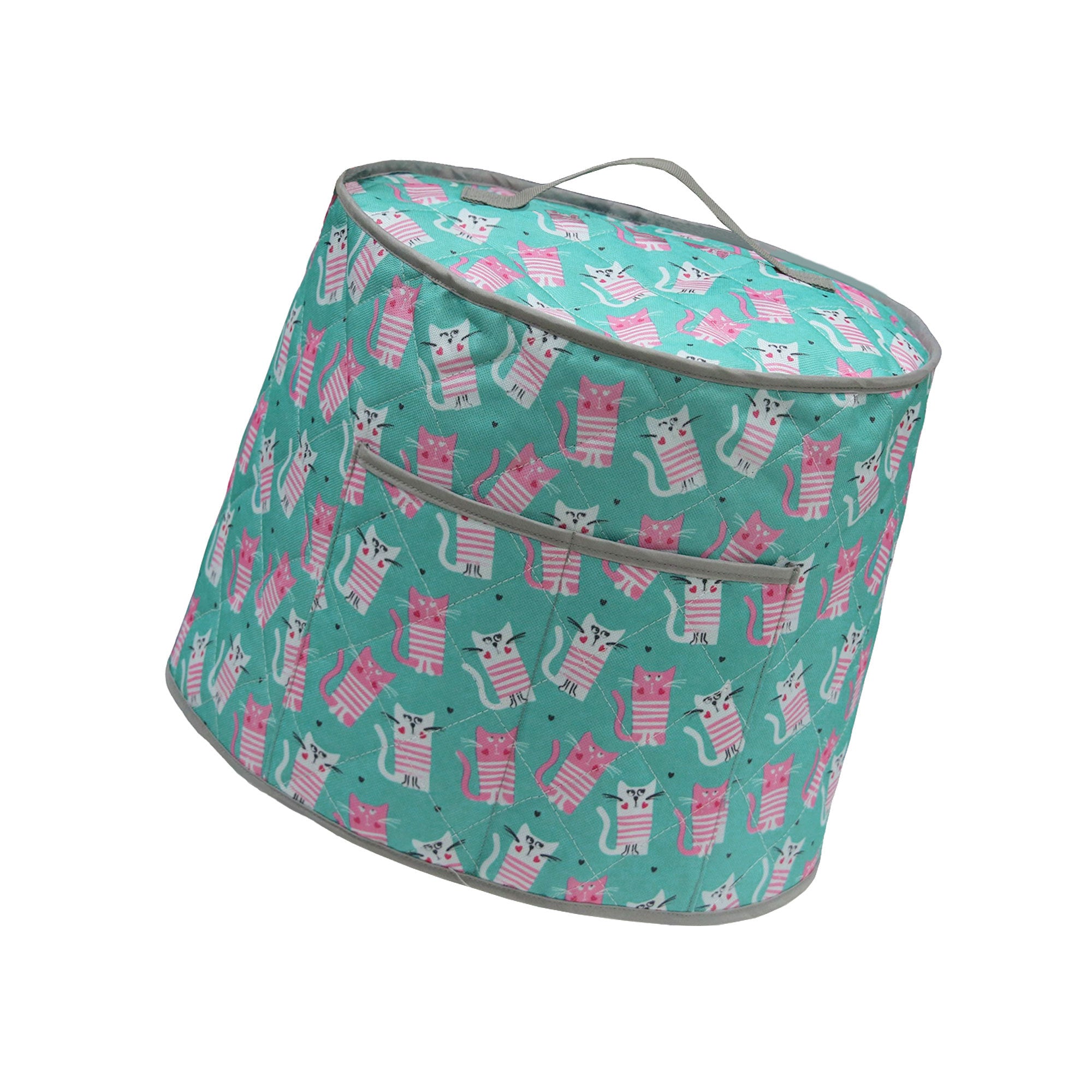 High-pressure Rice Cooker Dust Cover Kitchen with playful cat design, perfect for protecting your appliance in style.