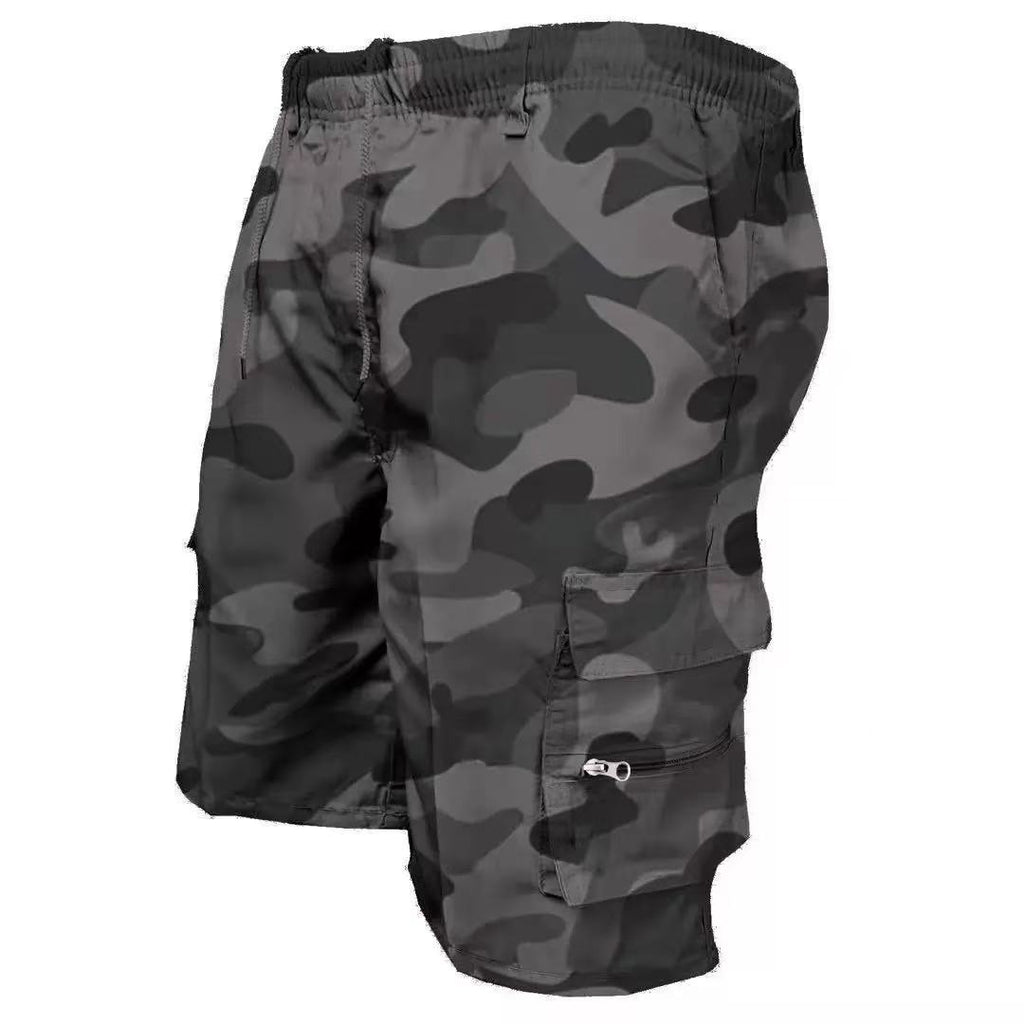 Men's Casual Work Pants Loose Summer in stylish camo pattern, perfect for comfort and versatility during warm weather.