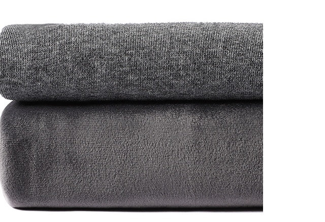 Jacket With A Stand-up Collar And A Casual Jacket rolled fabric in dark grey tones for a stylish look.