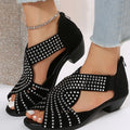 Large Casual Single Shoe Women with stylish rhinestone detail and a comfortable design for everyday wear