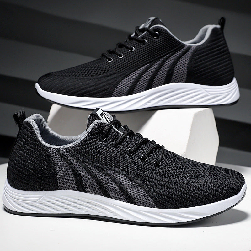 Fashion Men's casual Fashion shoes in sleek black design, perfect for modern style and everyday comfort.