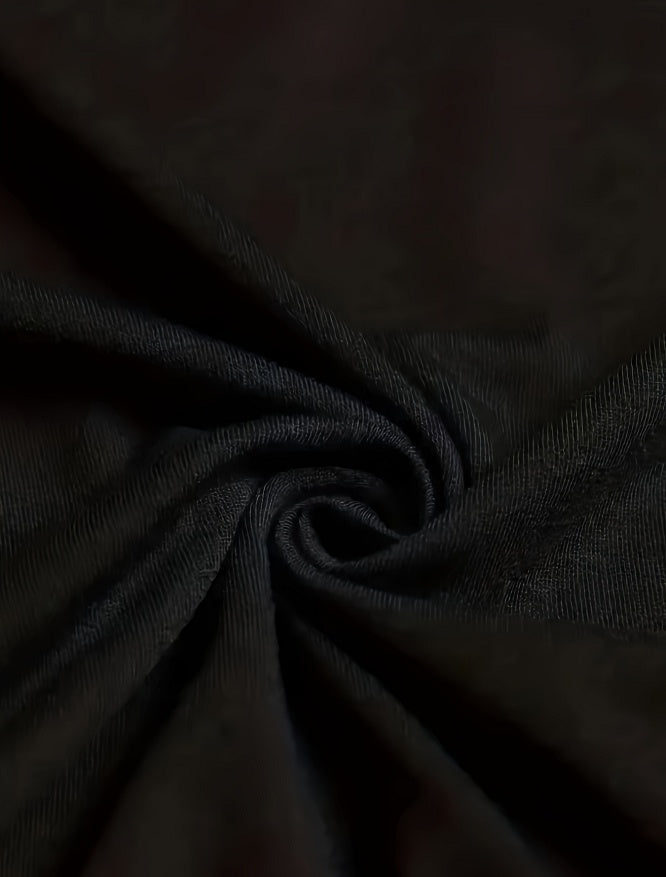 Men's Printed Short-sleeved T-shirt fabric close-up showing texture and design details.
