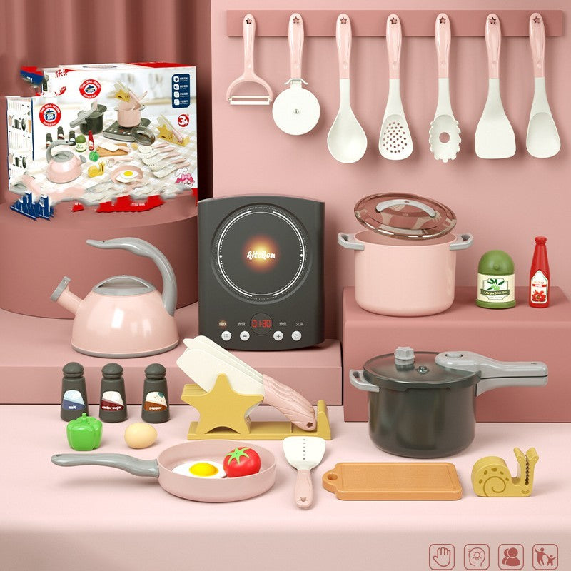 New Simulation Induction Cooker and play kitchen accessories for children.