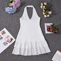 European And American-style Spicy Girl Figure-flattering Ruffled Short Skirt