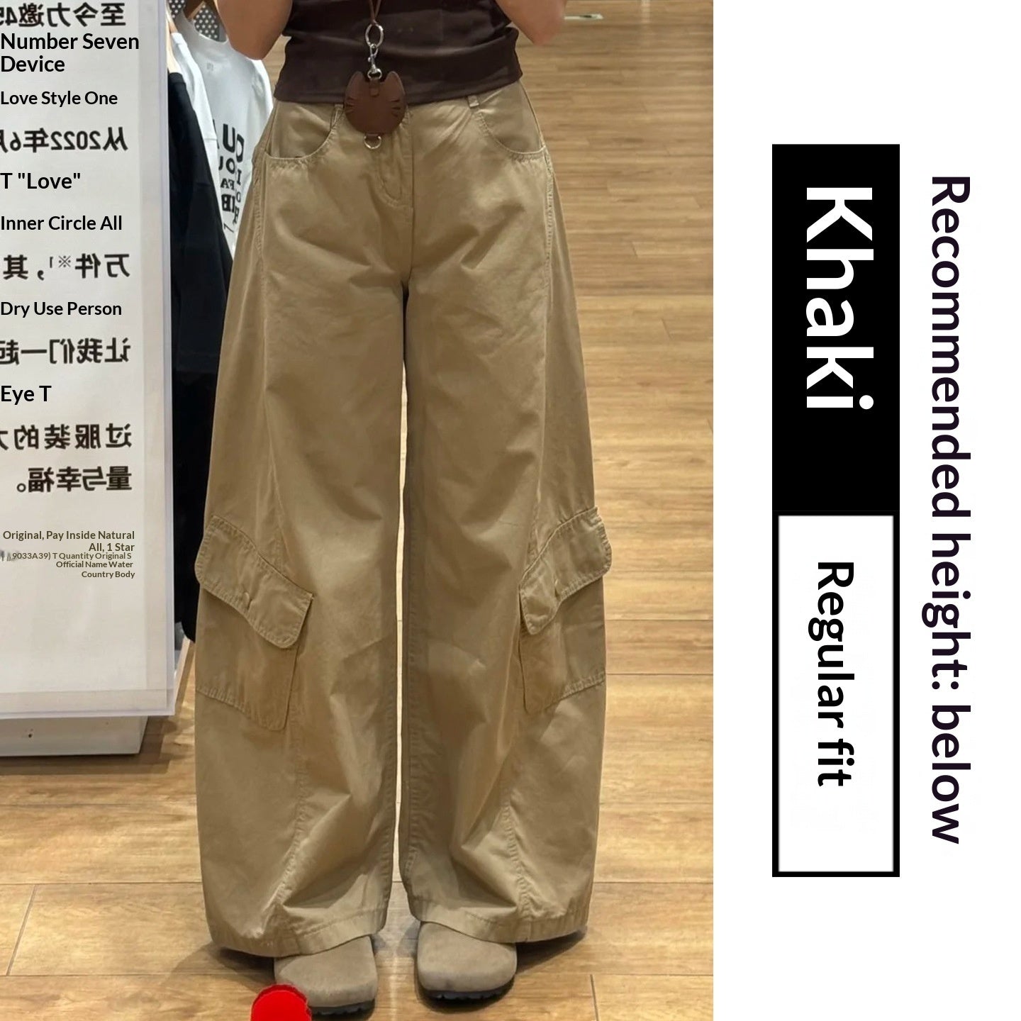 American-style Vintage Work Pants For Women Autumn Winter